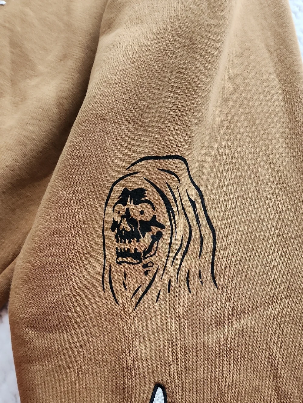 True Religion Brown Multi-patch Hoodie